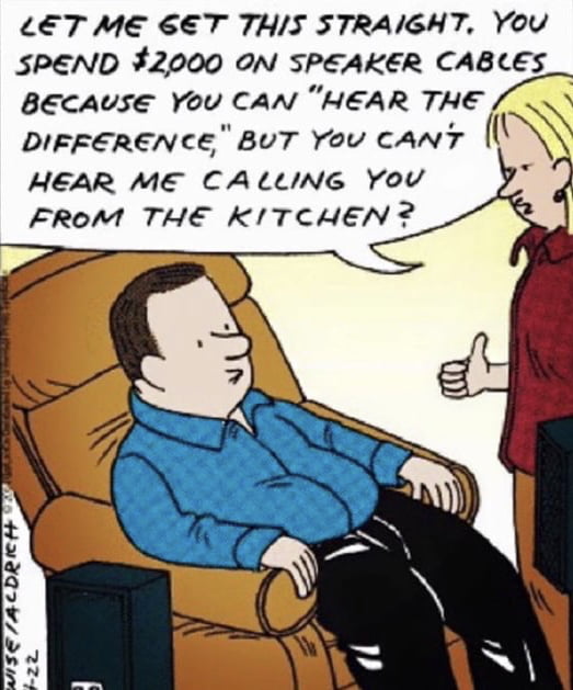 Just got my 3.1m headphone cable costing €20 from Amazon and I can hear a very slight negative