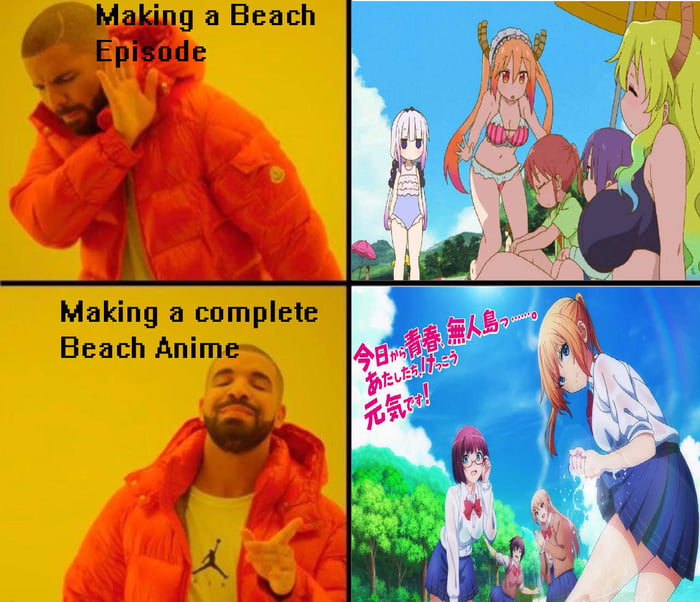 Anime Drake Meme 9gag