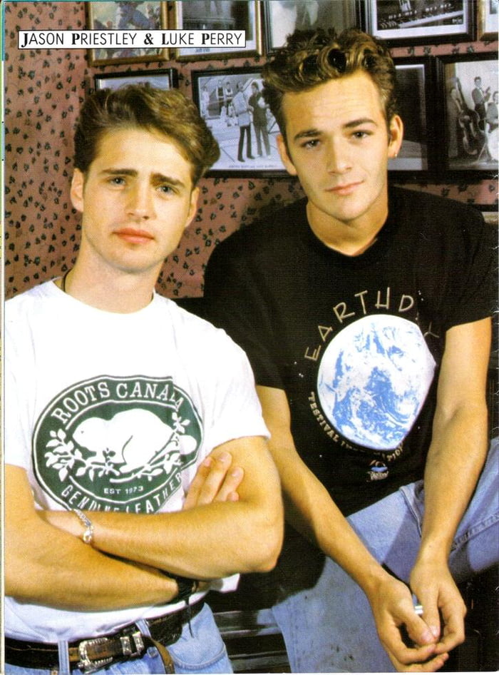 Jason Priestley Luke Perry 90s 9gag