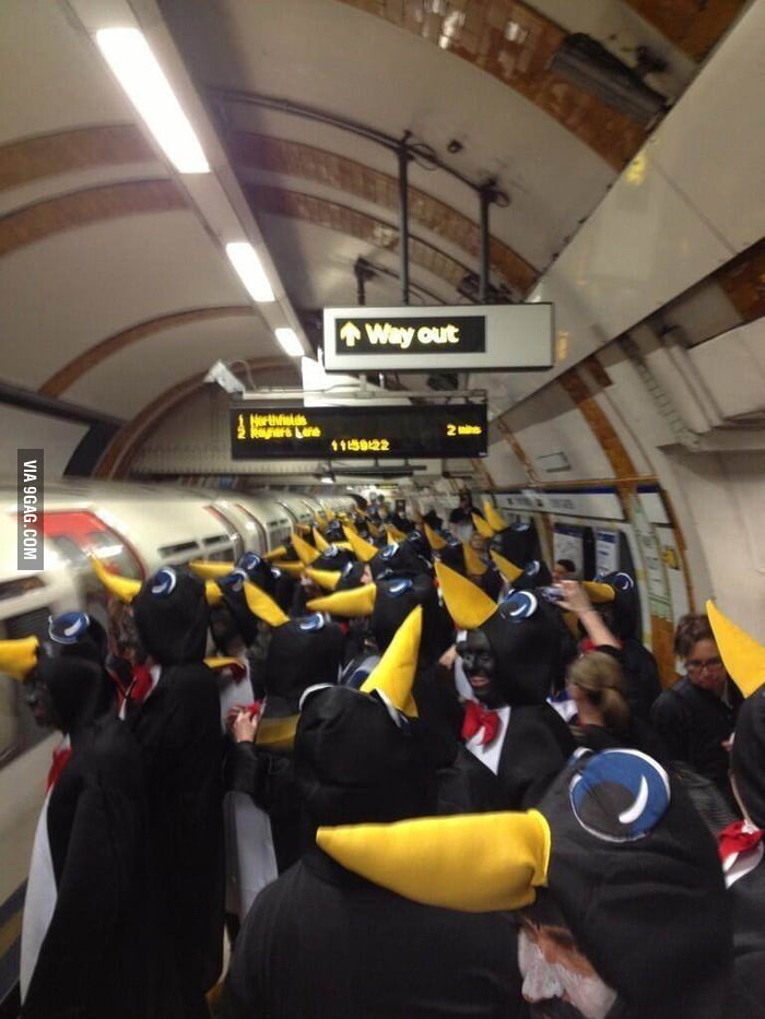 London Underground Seems Weird Today Gag