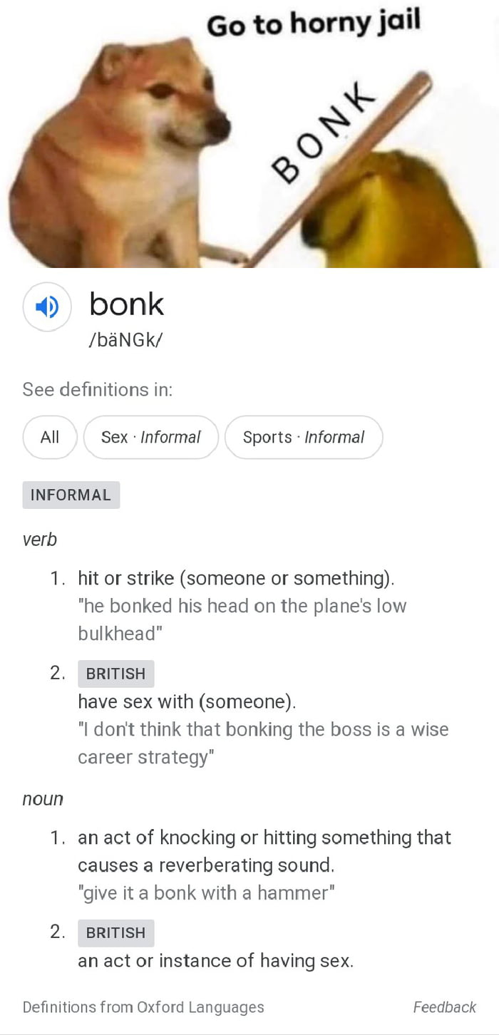 Bonk - 9GAG