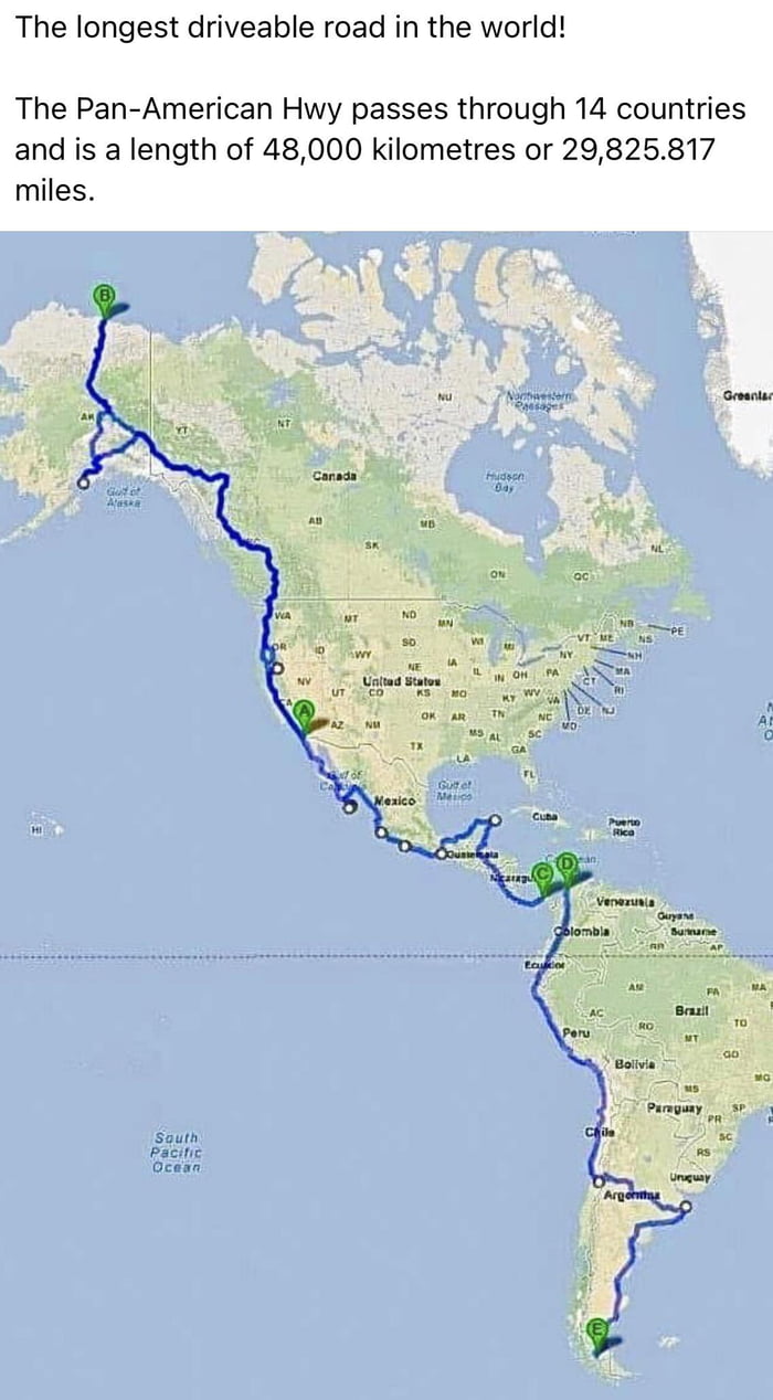 longest-drivable-road-in-the-world-9gag