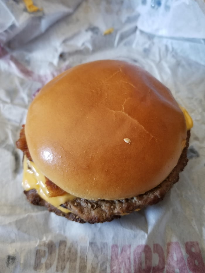 Went to Burger King Today. Guess They Were Running Low on Sesame Seeds. 9GAG