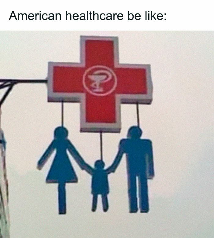 American Healthcare In A Nutshell Gag