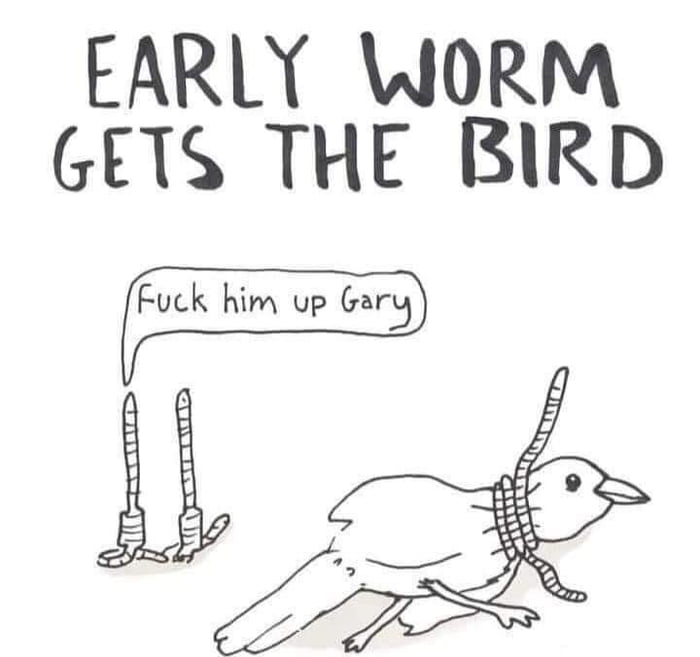 Fear The Worms Gag