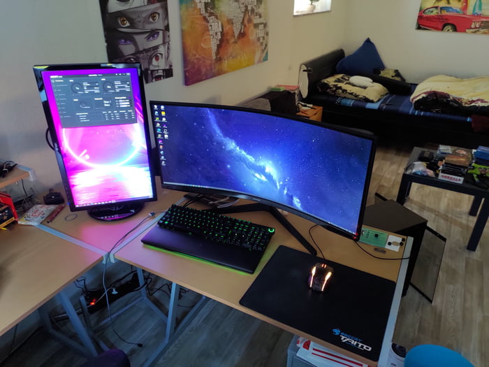 first-ultrawide-after-lightning-strike-conclusion-i-need-a-bigger-desk