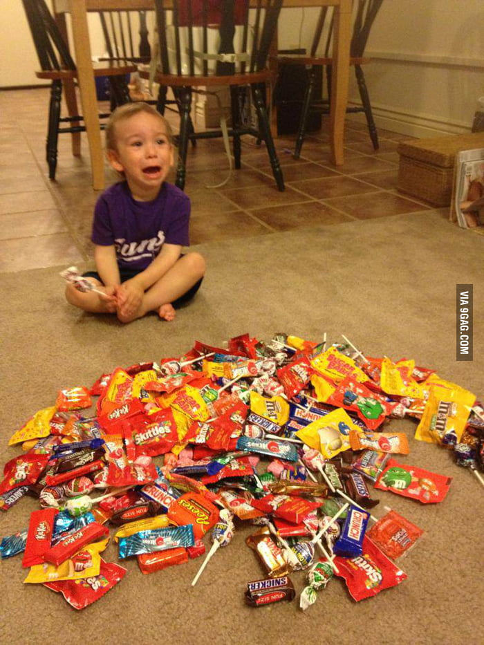 You can have all the candy in the world, but you still need someone to