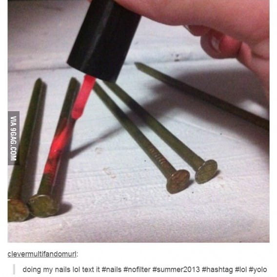 Painting My Nails 9GAG