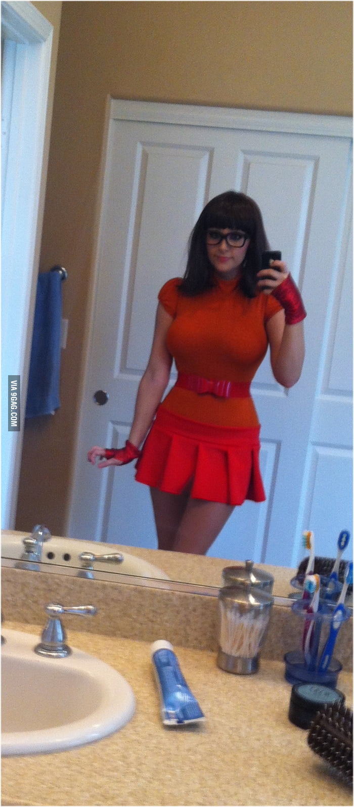 Jinkies Scooby Doo Velma Cosplay 9gag