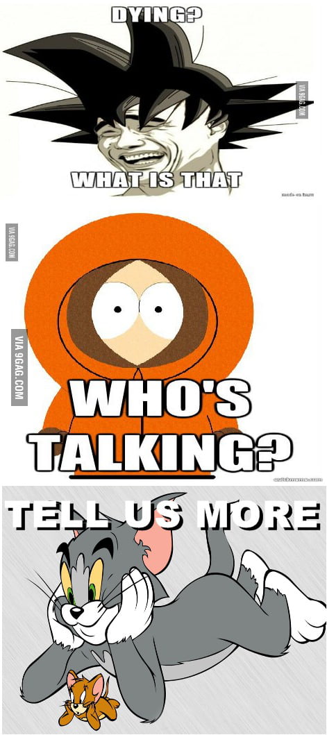 Keep talking - 9GAG