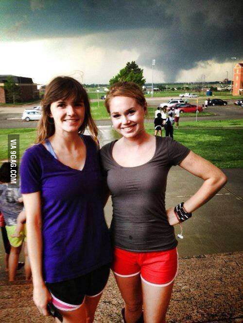 If u see the tornado first...I got a bad news for you dude - 9GAG