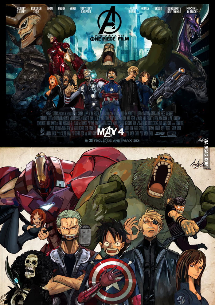 One Piece Avengers 2013 - 9GAG