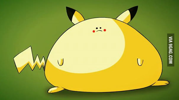 mocchi mocchi pikachu fat