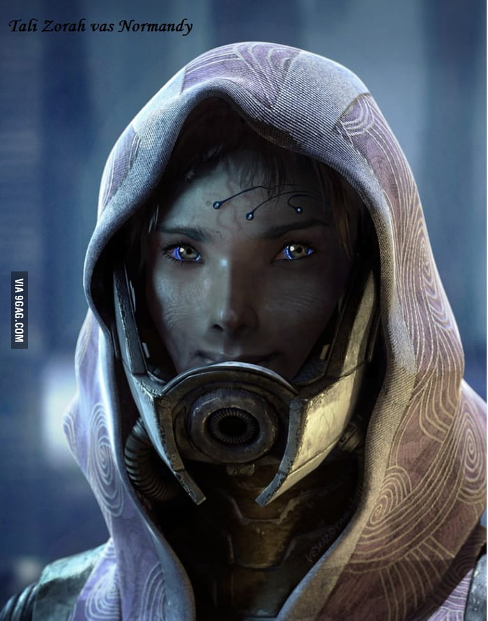 Mass Effect Tali Unmasked