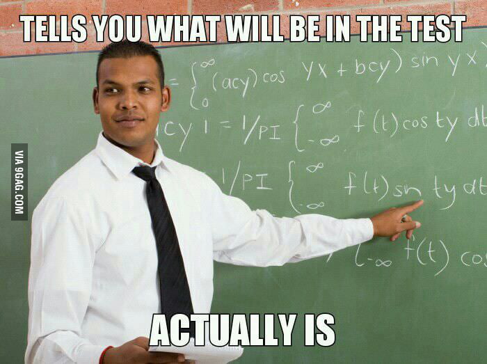 Meet my math teacher - 9GAG