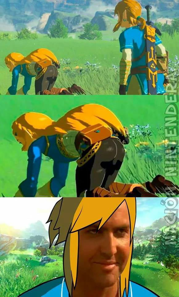 Legend Of Zelda Butt Of The Wild 9gag 7438