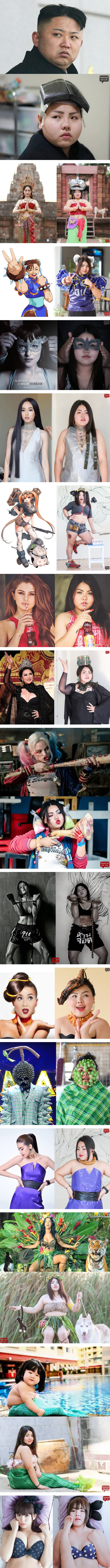 Girl Version Of Lowcost Cosplay (By Benjaphorn Chetsadakan)