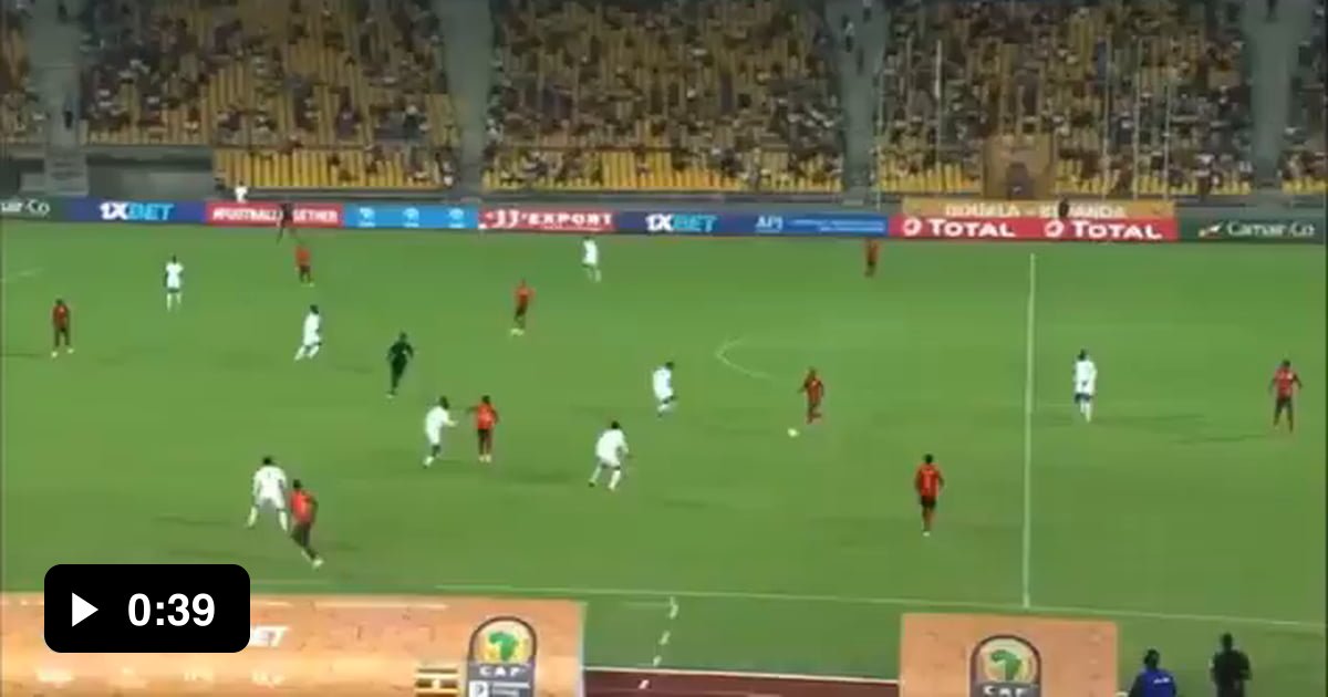 Two great, similar goals in one match (Uganda vs Togo - Total CHAN 2020 ...