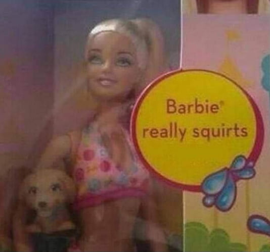 Squirt Barbie Squirt 9gag