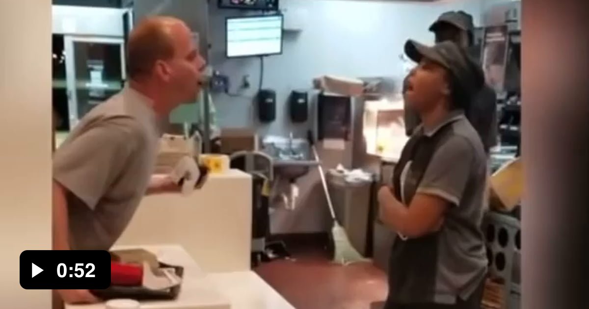 Man grabs McDonald’s worker for having to ask for a straw - 9GAG