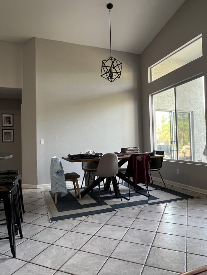 Dining room/Phoenix, AZ. Need on how to fill wall space
