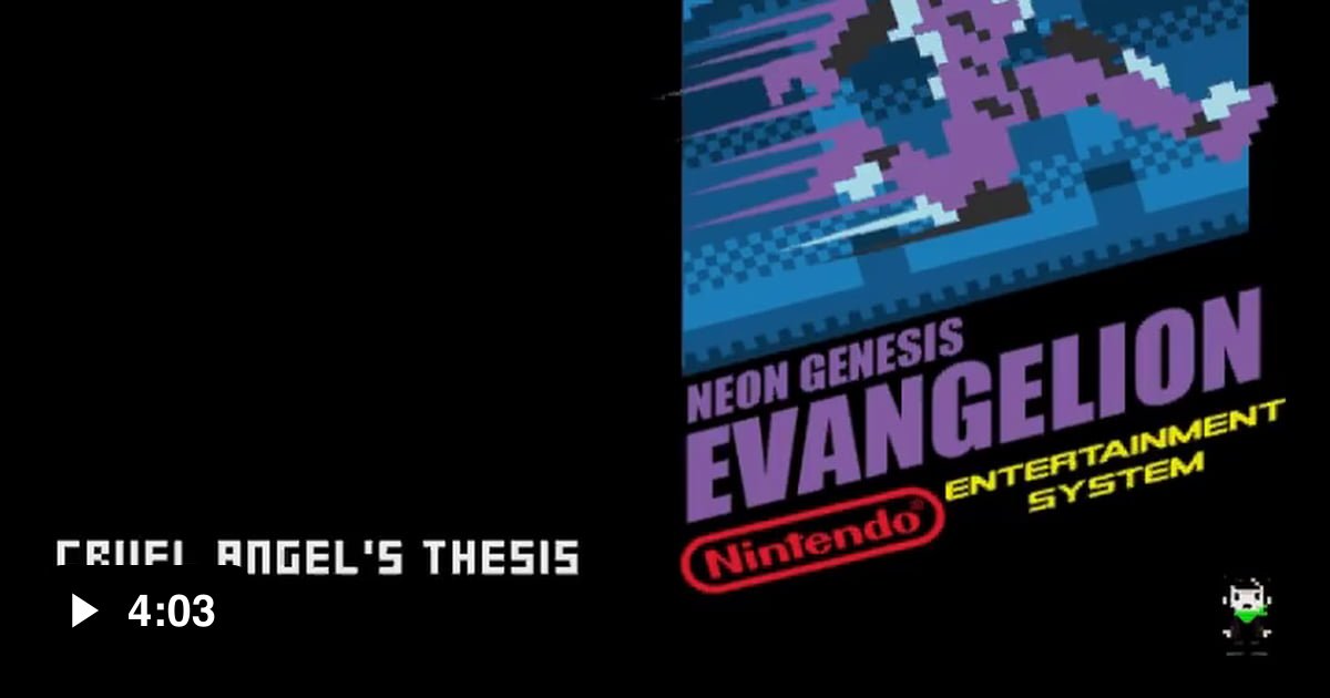 cruel angel's thesis 8 bit ringtone