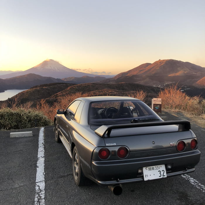 A Nissan Skyline R GT R At The Hakone Mountain Japan GAG