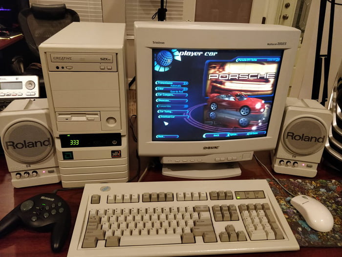 Retro Gaming PC setup - 9GAG