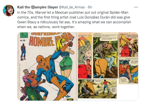 A Mexican Publisher was Permitted by Marvel to Make Their Own Spider-Man  Comics, which Included some Interesting Tweaks - 9GAG