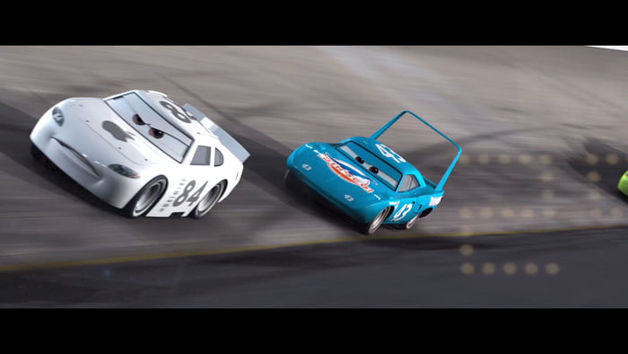 In Cars (2006) you can see an Apple sponsored racer on the first race ...