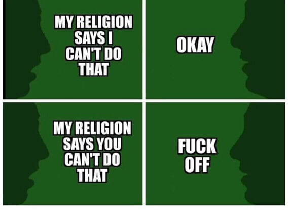 A Perfectly Simple Rule Of Secularism This Is Clearly Aimed At 