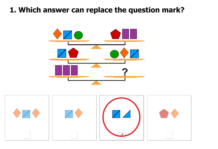 Need Help. The encircled is the answer in the problem. Why? - 9GAG