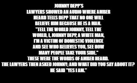 So you call the, supporting Johnny, 
