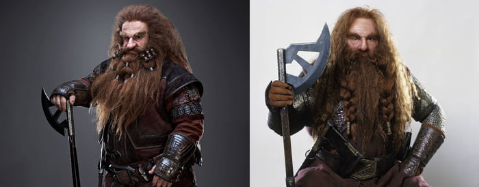 In The Hobbit movies (2012-2014), Gloin uses a particular axe. He later ...