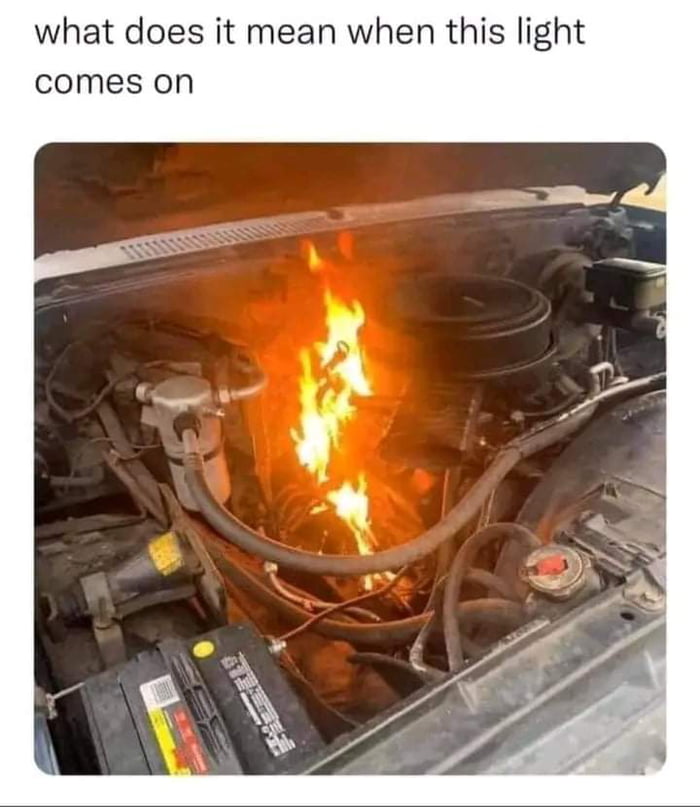 My car won't start guys 9GAG