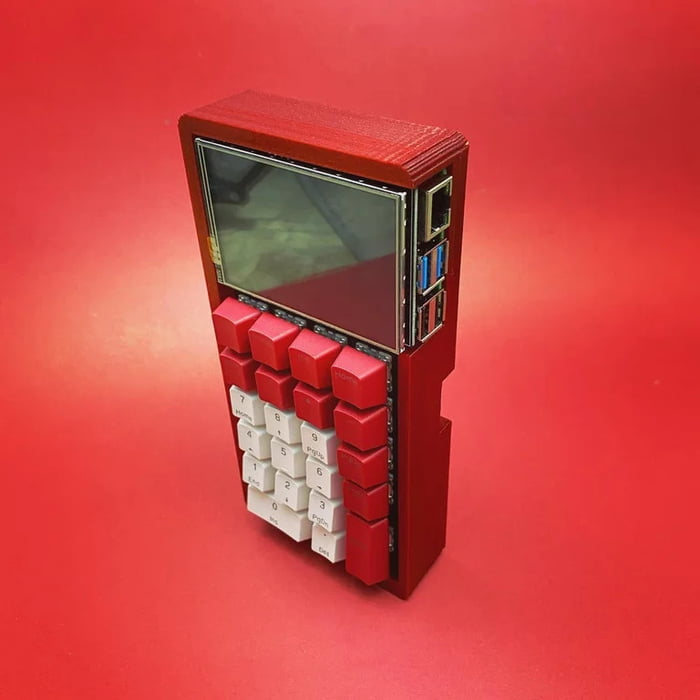 Portable Raspberry Pi Calculator Cyberdeck Project - 9GAG