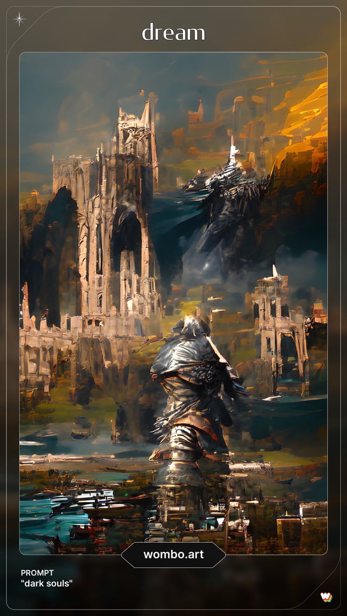 So this is Dark Souls, according to the AI. - 9GAG