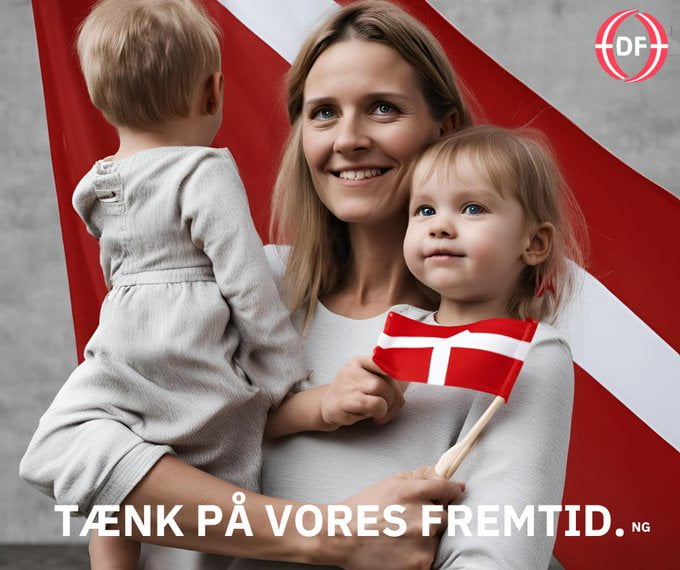 Danish Far Right Party (ID) with the most sane election posters. - 9GAG