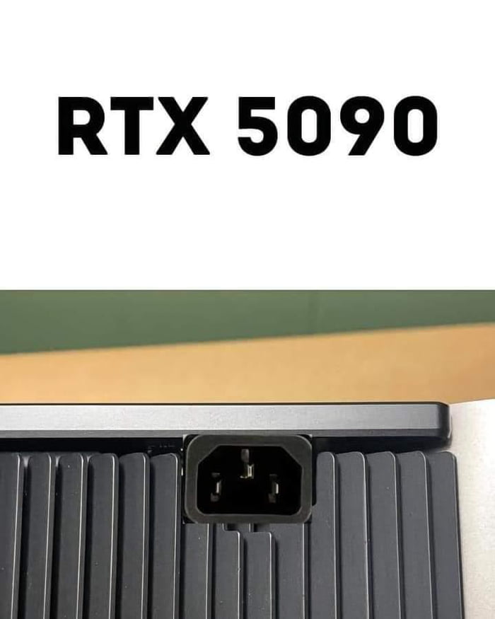 The new RTX 5090 power connector. - 9GAG