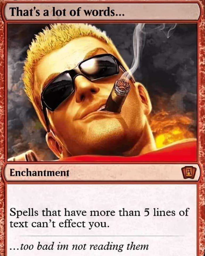 Only effective for true magic nerds. 9GAG
