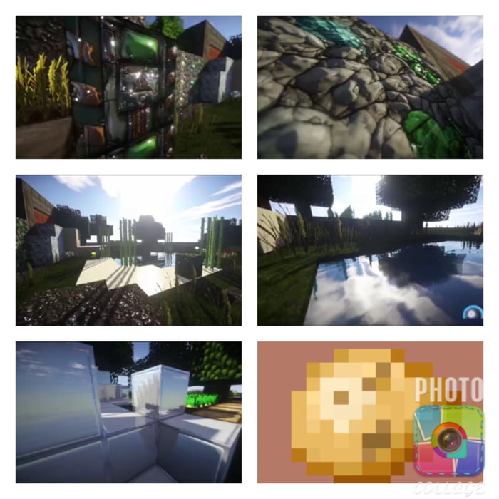 Minecraft in extreme graphics - 9GAG