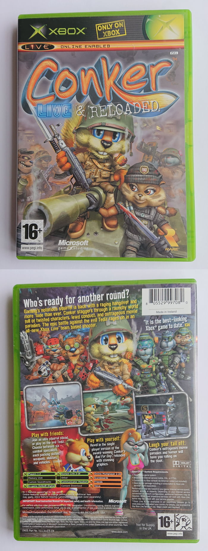 So Microsoft be nice and release Conker live and Reloaded on Windows ...