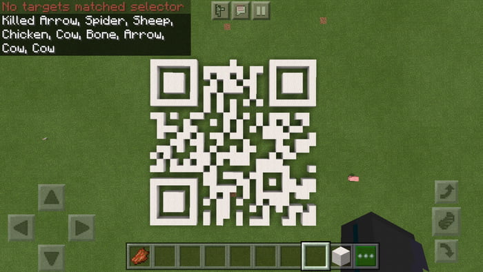 Rick Roll QR Code minecraft tutorial 