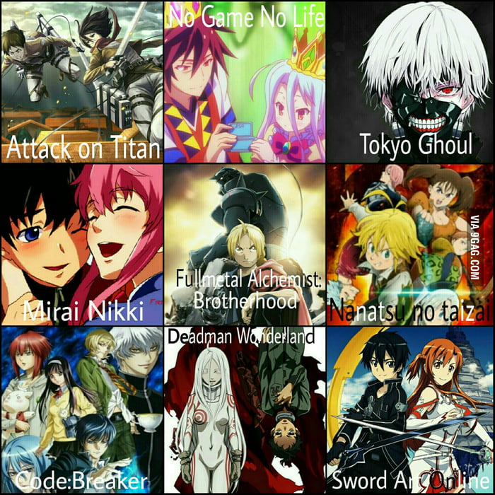 Anyone Knowing Some Good Animes Like These 9 9gag Watch online subbed at animekisa. anyone knowing some good animes like