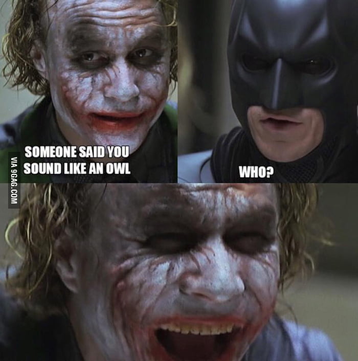 Joker owns Batman forever....!!!! - 9GAG