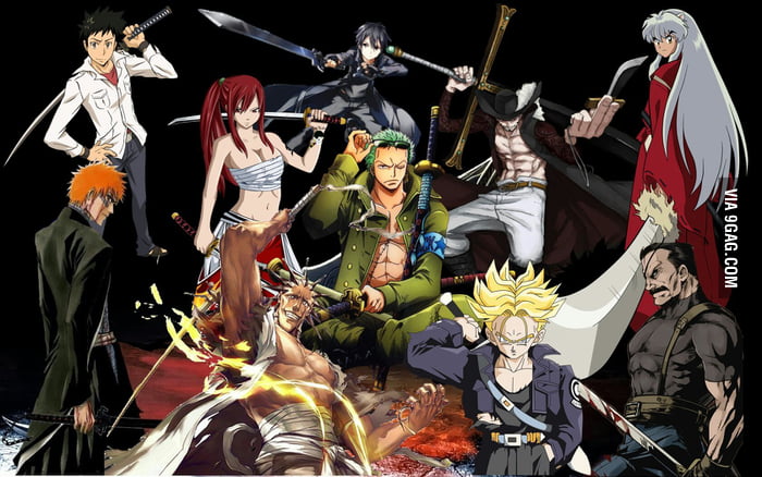 My favorite Anime sword fighters  9GAG