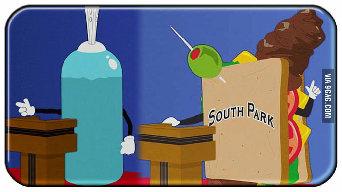 Gymnast replica Woud The Choice in America right now - Giant Douche or Turd Sandwich (South Park  S08E08) - 9GAG