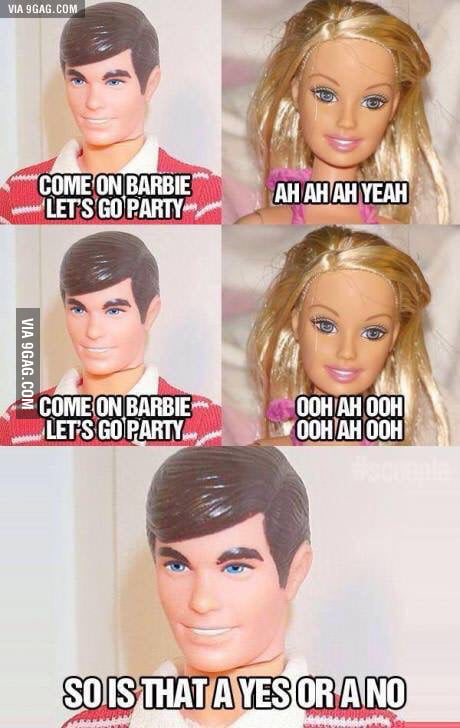 Come on Barbie Let's Go Party! : r/goldenknights