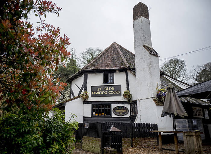 Ye Olde Fighting Cocks Is Recognised As The Oldest Pub In The Uk By The