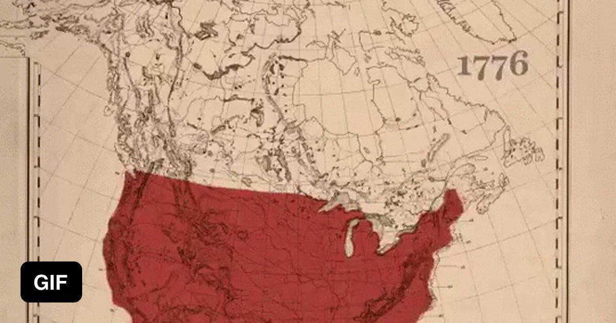 Animated map shows land loss of Native American population from 1776 to ...